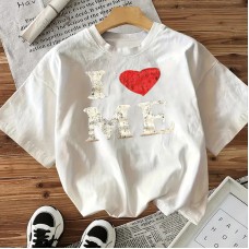 Fashionable Ins Style Cotton Women's Short Sleeve Top Fashionable Ins Style Cotton Women's Short Sleeve Top