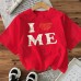 Fashionable Ins Style Cotton Women's Short Sleeve Top