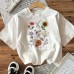 Animal Cotton Women's Short Sleeve Fashion INS Top American Style New Arrival