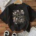 Floral Cotton Women's Short Sleeve Fashion INS Top American Style New Arrival Floral Cotton Women's Short Sleeve Fashion INS Top American Style New Arrival
