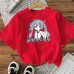 Japanese Style Cotton Women's Short Sleeve Fashion INS Top