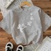 Turtle Southeast Asia Cotton Women's Short Sleeve Fashion INS Shopee Top American Style New Arrival