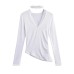 V-neck top