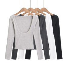 One collar backless top