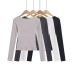 One collar backless top