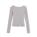 One collar backless top