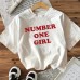 Cotton Women's Short Sleeve Fashion INS Style Top American Trendy New Arrival