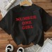 Cotton Women's Short Sleeve Fashion INS Style Top American Trendy New Arrival