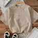 Cotton Women's Short Sleeve Fashion INS Style Top American Trendy New Arrival
