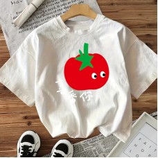 Cotton Women's Short Sleeve Fashion INS Style Top American Trendy New Arrival Cotton Women's Short Sleeve Fashion INS Style Top American Trendy New Arrival