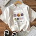 Cotton Women's Short Sleeve Fashion INS Style Top American Trendy New Arrival