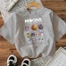 Cotton Women's Short Sleeve Fashion INS Style Top American Trendy New Arrival