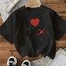 Strawberry  Cotton Women's Short Sleeve Fashion INS Style Top American Trendy New Arrival