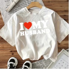 Cotton Women's Short Sleeve Fashion INS Style Top American Trendy New Arrival Cotton Women's Short Sleeve Fashion INS Style Top American Trendy New Arrival