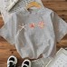 Cotton Women's Short Sleeve Fashion INS Style Top American Trendy New Arrival