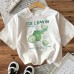 Cotton Women's Short Sleeve Fashion INS Style Top American Trendy New Arrival
