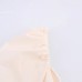 V-neck long sleeved waist hollow out short skirt dress for women