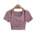 One piece short sleeved top