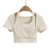 One piece short sleeved top