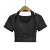 One piece short sleeved top