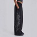 Print Sweatpants Streetwear Spicy Girl Hip Hop Casual Wide Leg Pants Loose Long Pants Trendy