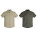 Loose Casual Short Sleeve Notched Collar Regular Fit Shirt for Men and Women