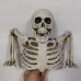 Halloween glowing skull decor for outdoor yard, spooky props for vacation home.