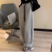 Velvet Casual Sports Sweatpants Women Drawstring High Waist Slim Snowproof All-match Cuffed Pants