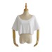 One neck loose short casual cover shirt