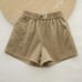 Elastic Waist Summer Loose Wide-leg Shorts for Women