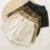 Elastic Waist Summer Loose Wide-leg Shorts for Women