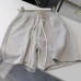 Cloud Cotton Shorts Women  Arrival Petite Elastic High Waist Loose Sports Casual Wide Leg Three-Quarter Shorts