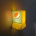 Creative Beverage Magnetic Fridge Sticker Mini  Decor 3D Stereo Light-up Sign Ornament