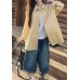 Vintage Plaid Shirt Women's  Thin Loose Collar Sunscreen Long Sleeve Blouse Outerwear Trendy