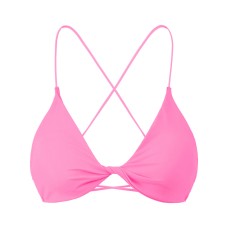 Cross twisted solid color dopamine belt chest pad hanging neck suspender vest