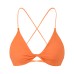 Cross twisted solid color dopamine belt chest pad hanging neck suspender vest