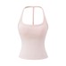 Comes with chest cushion U-neck exposed back Comes with chest cushion U-neck exposed back