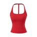 Comes with chest cushion U-neck exposed back Comes with chest cushion U-neck exposed back