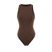 Tight fitting sleeveless