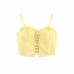 Strapless collar sleeveless strap camisole for women