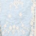 Embroidered blue layered decorative camisole top