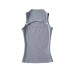 Half high neck chest hollow out sleeveless top