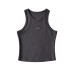 Solid color top with round neck