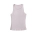 Solid color neck hanging tank top