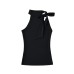 Off shoulder strap sleeveless top for women