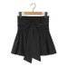 Knot tied straps wrapped around chest straps for women