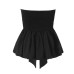 Knot tied straps wrapped around chest straps for women