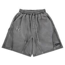 Retro Heavyweight  Washed Casual Loose Shorts