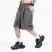 Retro Heavyweight  Washed Casual Loose Shorts