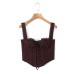 Lace edged small camisole vest